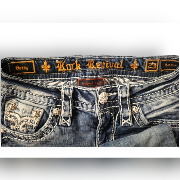 ☆READ.ME☆ Rock Revival Jeans Lot - Picture 12 of 15